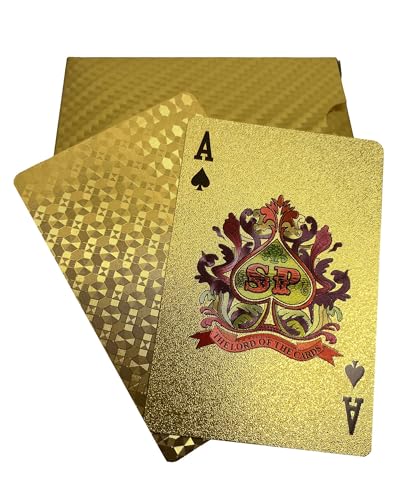 YIMINGOUFEI Carte da poker di lusso, 54 carte da poker