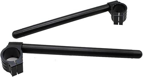 Vista 9 de PROCNC 30mm 7/8" Manillar de aluminio para motocicleta CNC, tubo de horquilla regular con clip, reemplazable, apto para bicicleta universal, Cafe