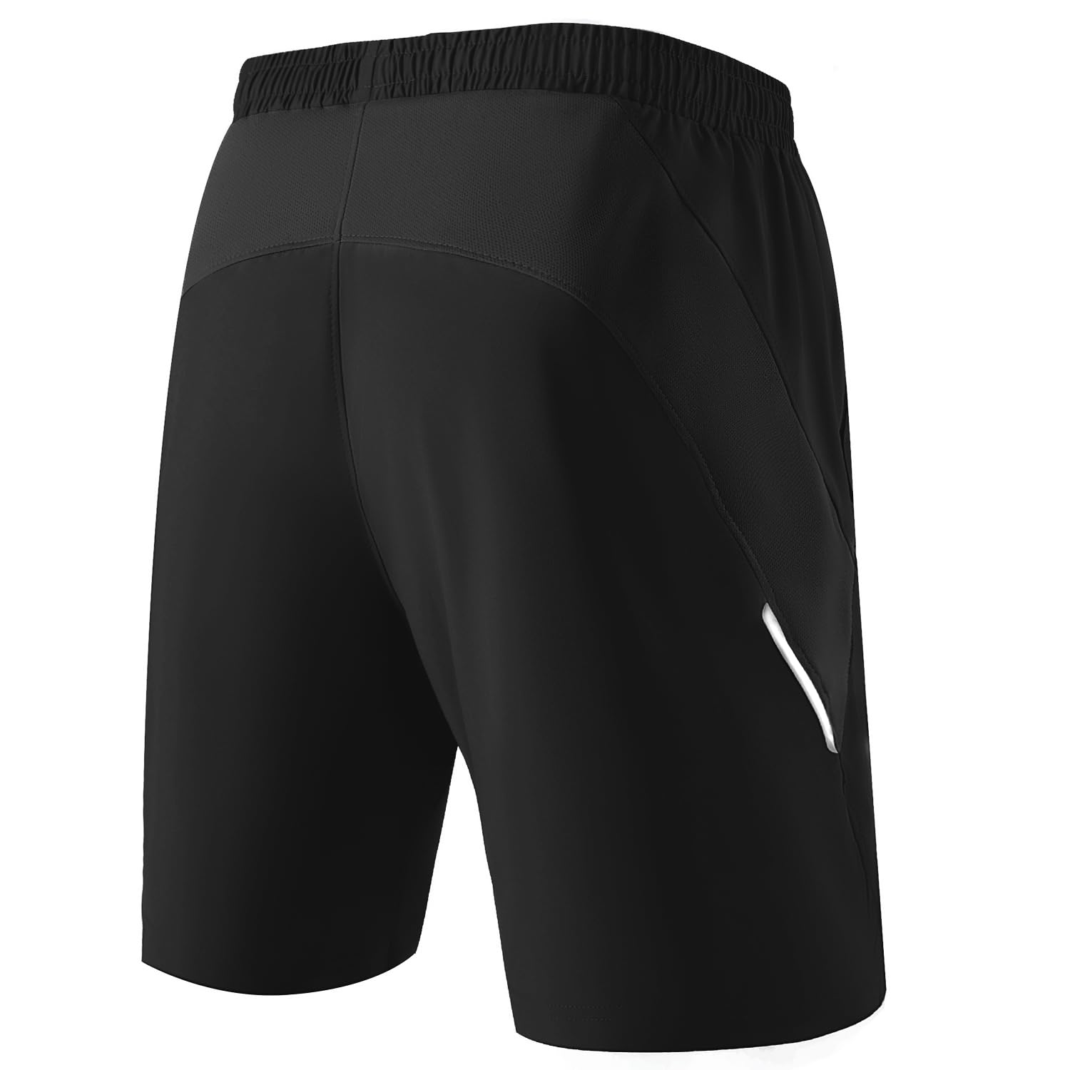 HMIYA Pantaloncini Running Uomo Leggero Sportivi Shorts Asciugatura Veloce Palestra Corsa Calzoncini con Tasca con Cerniera