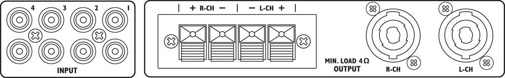 img Stage Line 25.5070 Amplificateur PA stéréo digital avec 5 canaux d'entrée commutables
