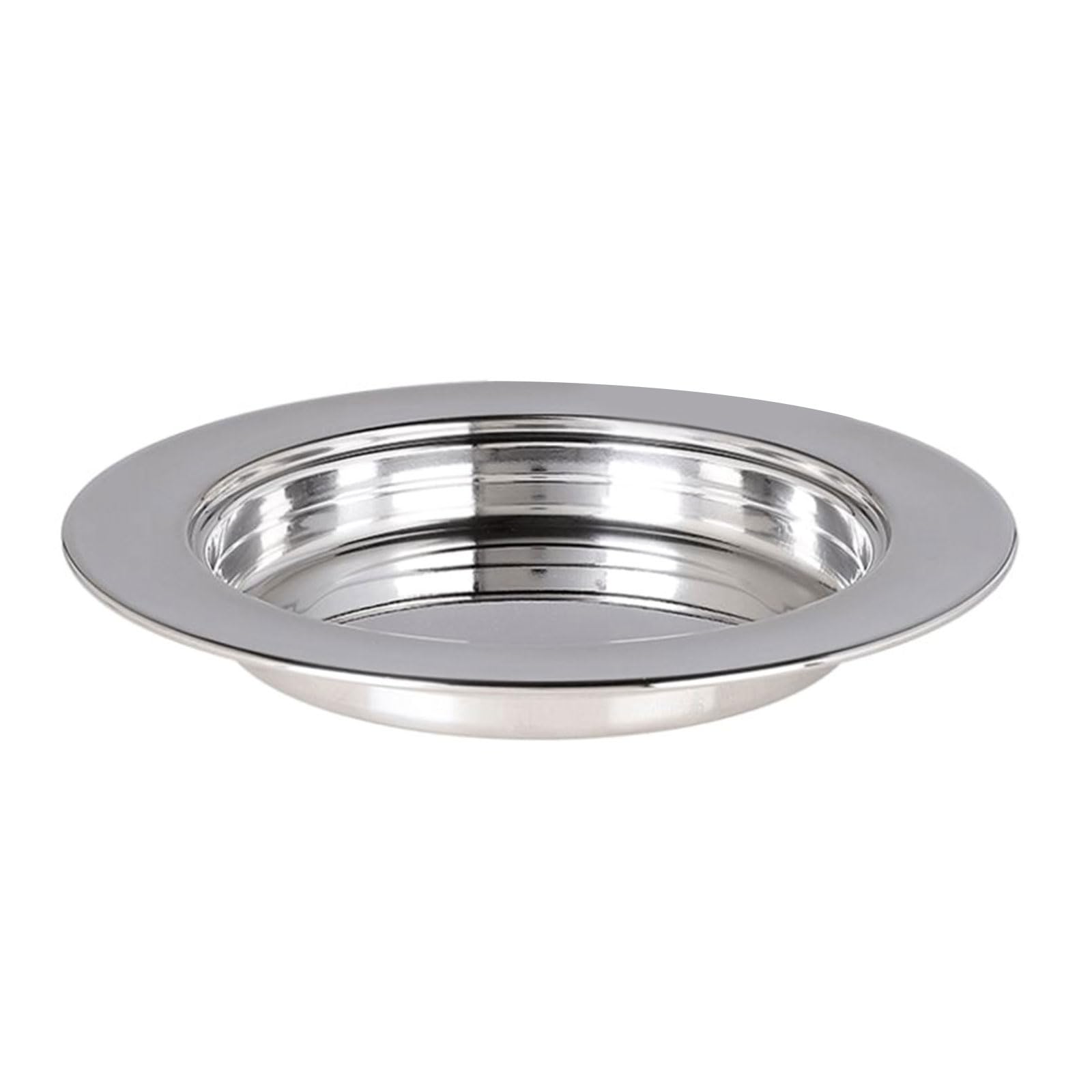 Multipurpose 304 Stainless Steels Bread Tray Communion Holy Serving Plate for Religious Ritual and Food Display Stainless Steels Communion Serving