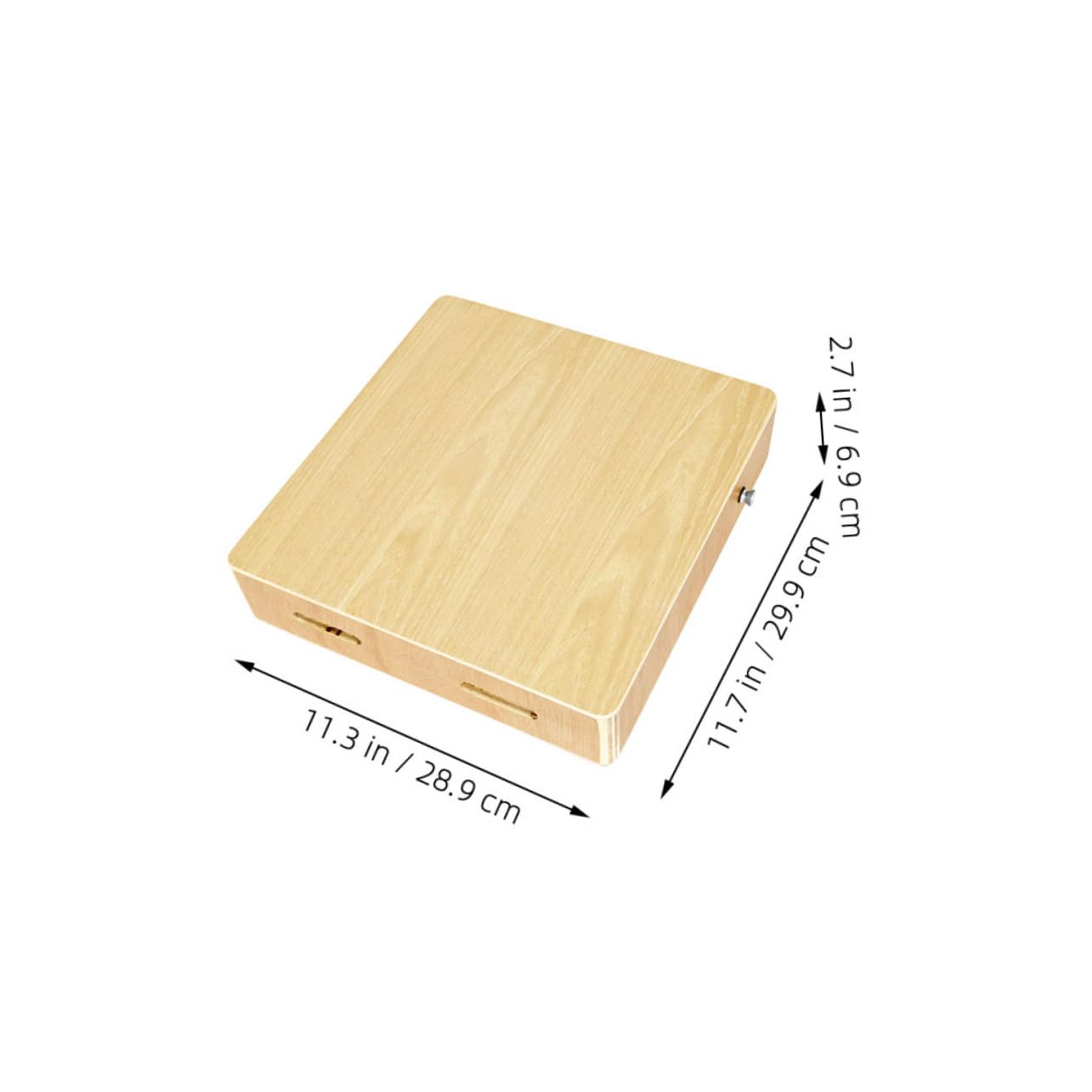 BESPORTBLE Box Portable Wood Cajon Drum for Adults Durable Musical Instrument for Playing for Beginners Early Education and Talent Development
