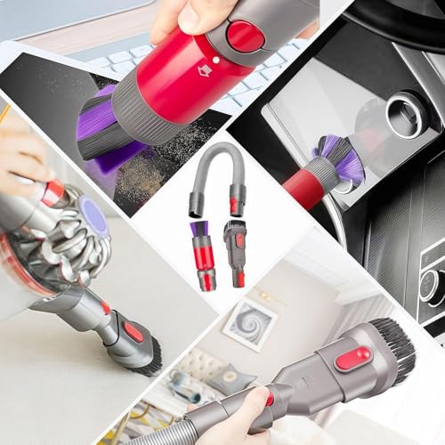 Ensemble d'accessoires pour Dyson avec tuyau d'extension flexible - 8