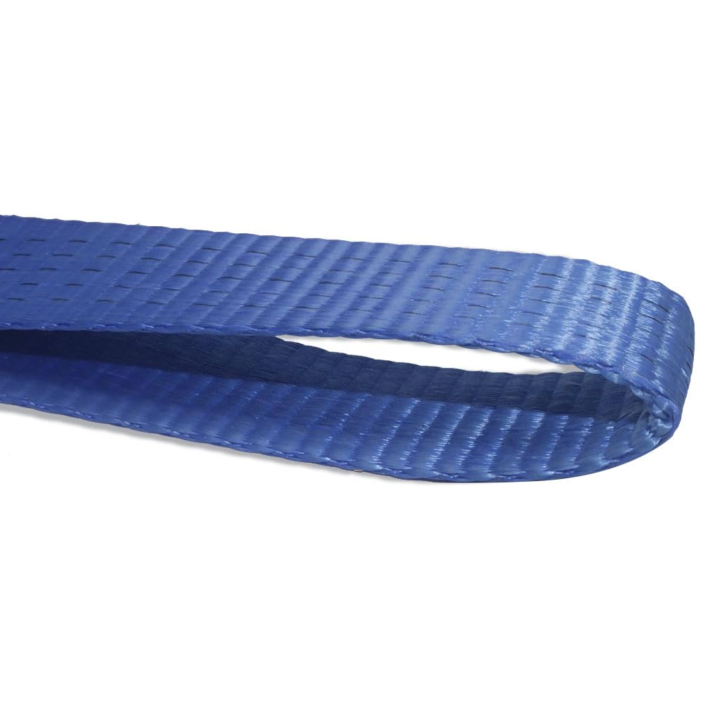 8 Ton Lina Holownicza Samochodu Kabel Strape Z Haczykami U Szekla Nylon O Wysokiej Wytrzymałości Odblaskowym Światłem Do Przyczepy Ciężarowego SUV Solidna I Niezawodna(Yellow)