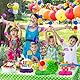 ZABARE 9 Stück Geburtstag Bienenwabe Tischdeko,15g Bunte Happy Birthday Tischdeko,Waben Tischdekoration Party Deko,Geburtstag Tischaufsätze Kindergeburtstage Party Tischdeko für Jungen Mädchen