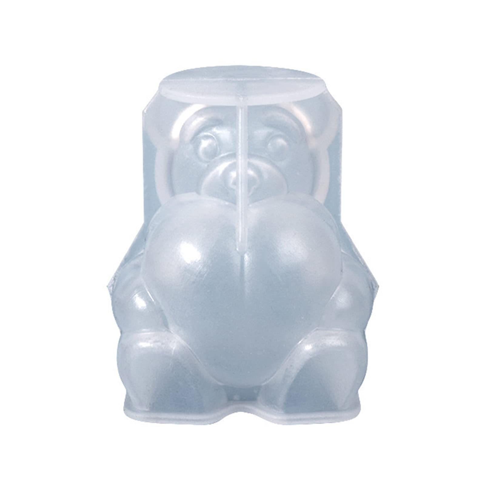 Kalttoy Bear Molds 3D Love Bear Resin Silicone for Gypsum Baking Jelly-Fondant Decorations