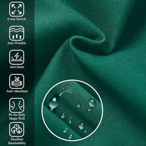 Image of Women's 7-Pocket Scrub Pants - Straight Leg, Mid-Rise, Drawstring | Soft stretch knit Mid-rise drawstring Side slits Wrinkle-resistant Machine washable For nurses /doctors /vets