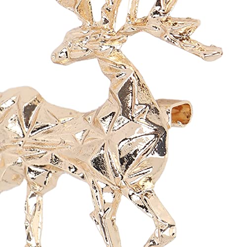 Alfinete de broche, roupas de liga de bijuterias de animais de natal Broche de cervo para uso diário