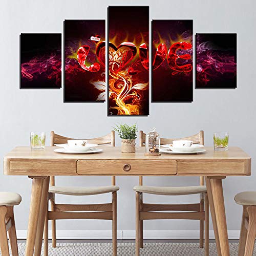 Art mural stickers peintures abstrait salon grand format