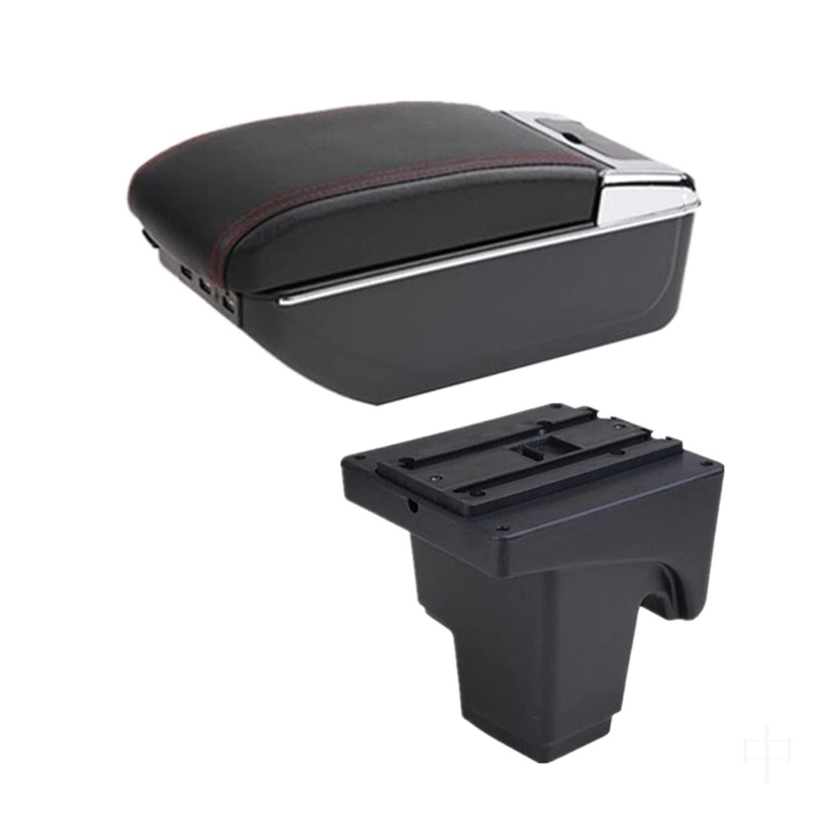 GTDTKGANAK Storage Box For For Focus 3 MK3 2011-2018 Armrest Center Console Storage For Box with USB(D2 7usb)