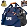 LOB Pickleball Bags for women men Tote Carry Bag with Bottle Holders, Fits 2 Paddles, 2pc Accessories Pouch, Mesh Ball Bag, Durable Lightweight