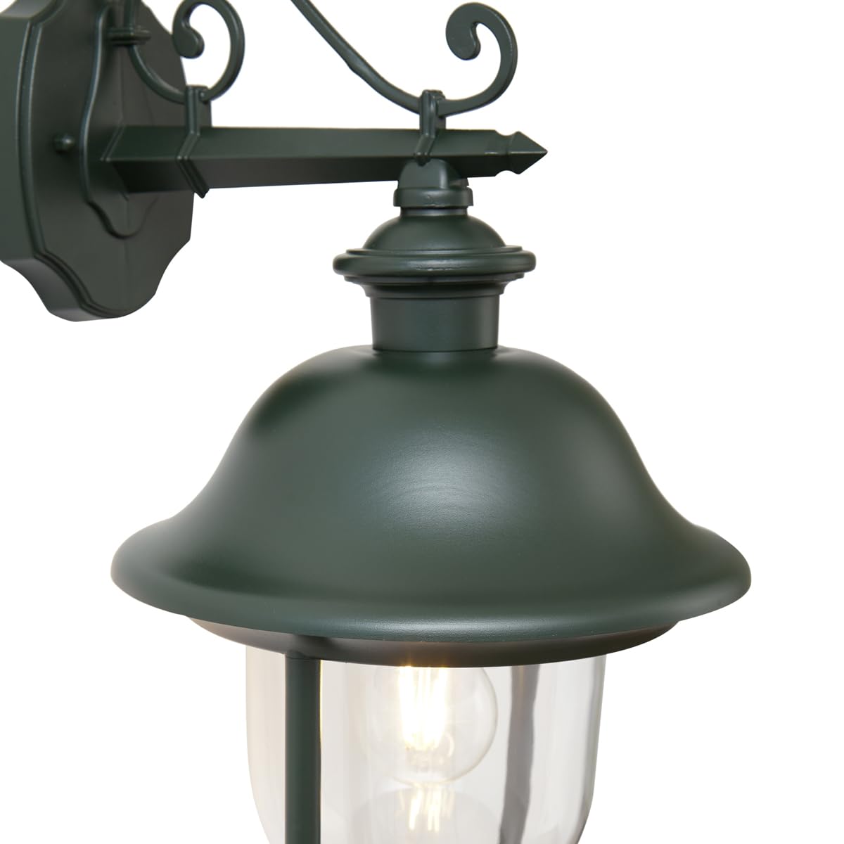 Qazqa Classique applique murale extérieure vert 28cm Genoa