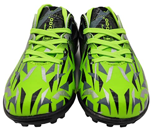 Boys Girls Turf Soccer Shoes Kids Firm Ground Soccer Cleats Athletic Football Boots for Outdoor Indoor (Little Kid/Big Kid)4