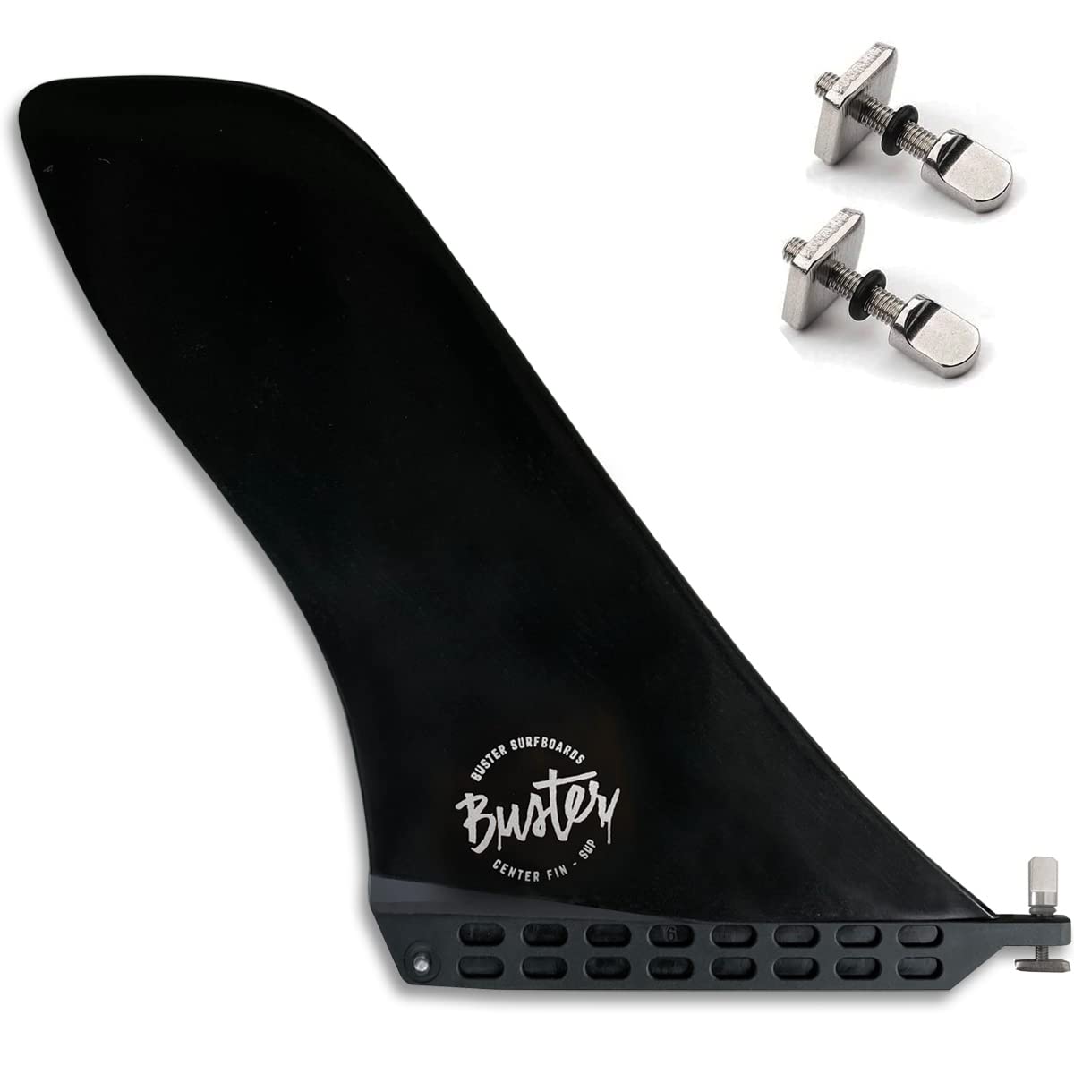 SUP Single Touring/Race Finne US-Box - Stand Up Paddling Center Fin mit Schrauben als Ersatzfinne für Hardboards und Inflatable Boards US Box Standard