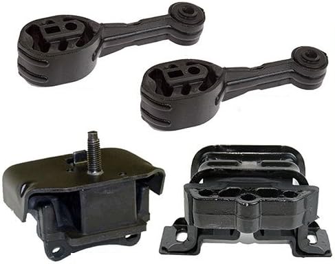 Compatible with 1992-2002 Saturn SC/SL/SW Series 1.9L Engine Motor & Transmission Mount Set 4 PCS : A2827, A2825, A2825, A2826 - K0260, GK0260-04