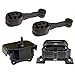 K0260 Fits 1992-2002 Saturn SC/SL/SW Series 1.9L Engine Motor & Trans Mount Set 4 PCS : A2827, A2825, A2825, A2826