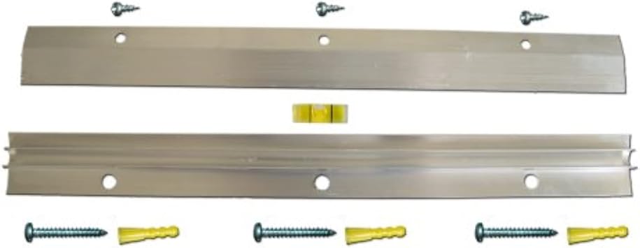 Hangman Heavy-Duty Mirror and Picture Hanger with Anchors & Screws - Aluminum HPD-10