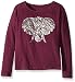 Lucky Brand Little Girls' Ellie Foil Long Sleeve Tee
