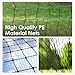 Baseball Batting Cage Nets, ONLY NET, 8'H x8'W x 20'L Baseball and Softball Cage Netting, 1.88