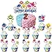 Cake Topper - 29pcs Mini Modelo De Decoración Para Tartas, Cake Topper De Tiburon Bebe Topper Torta De Oceano Decoración Para Fiesta De Cumpleaños, Baby Shower y Fiesta De Bodas