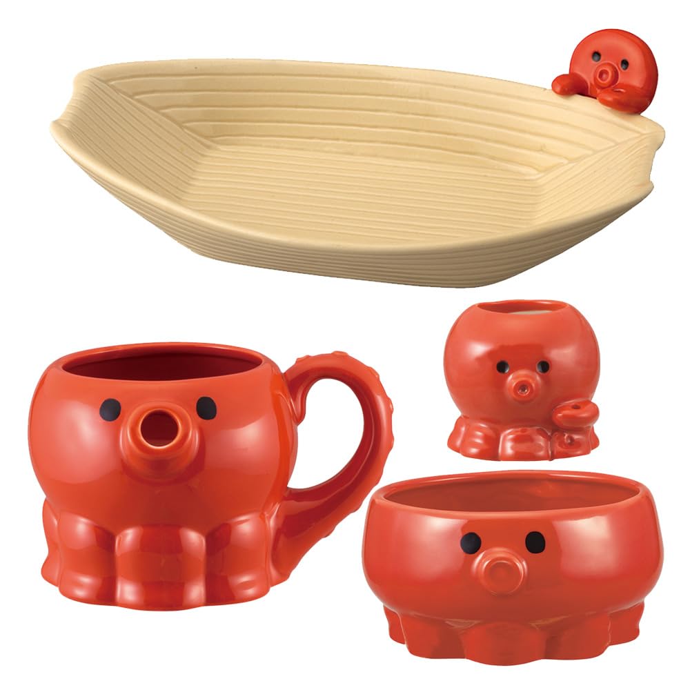 Amazon | TA-35711-17SET(2/たこるん)「舟皿・爪楊枝入れ・小鉢・粉