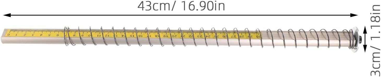 Accurate Tire Balancer Measuring Ruler - Aluminum Wheel Balancer Replacement Tool for Car Rim Balance and Tire Shop Maintenance Work