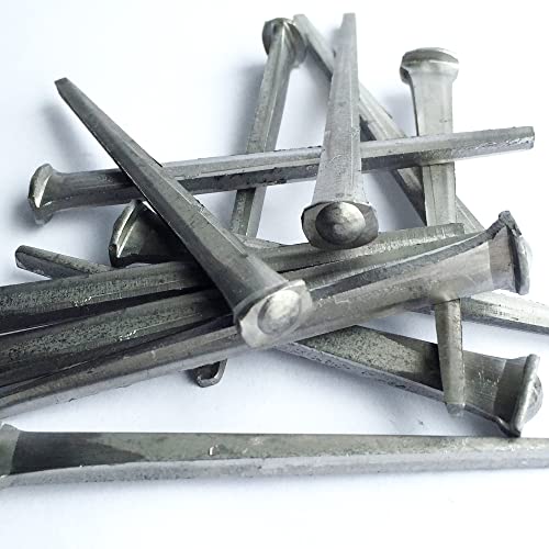 Clavos decorativos con cabeza cuadrada común de 2 pulgadas color metálico para restauración rústica y acentos
