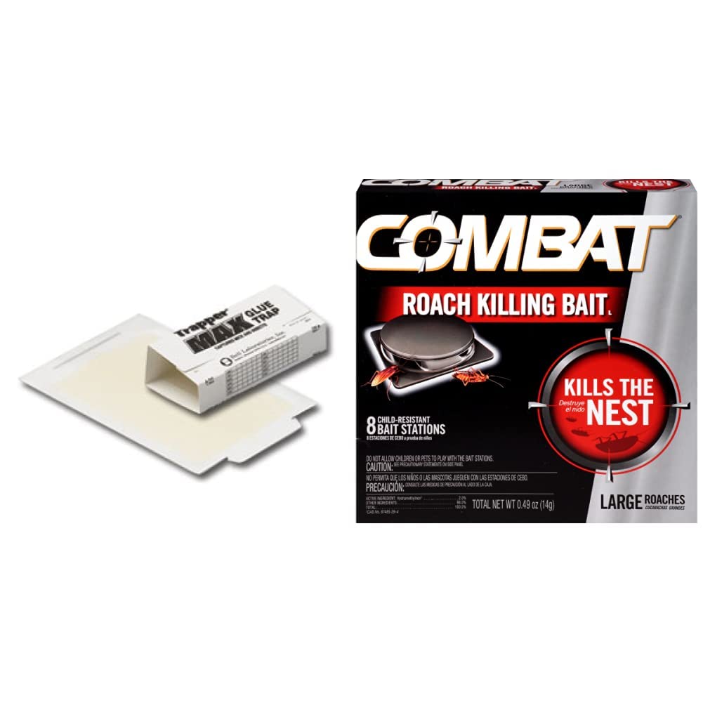 Buy Trapper Max Glue Traps 12 Glue Boards Trap Mouse Bugs Insects Bed