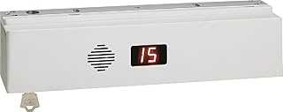 SDC 1511S Series Exit Check Single Aluminum Integrated Delayed Egress Electromagnetic Lock with Key Switch, 12 VDC, 1650 lbs Holding Force, 11
