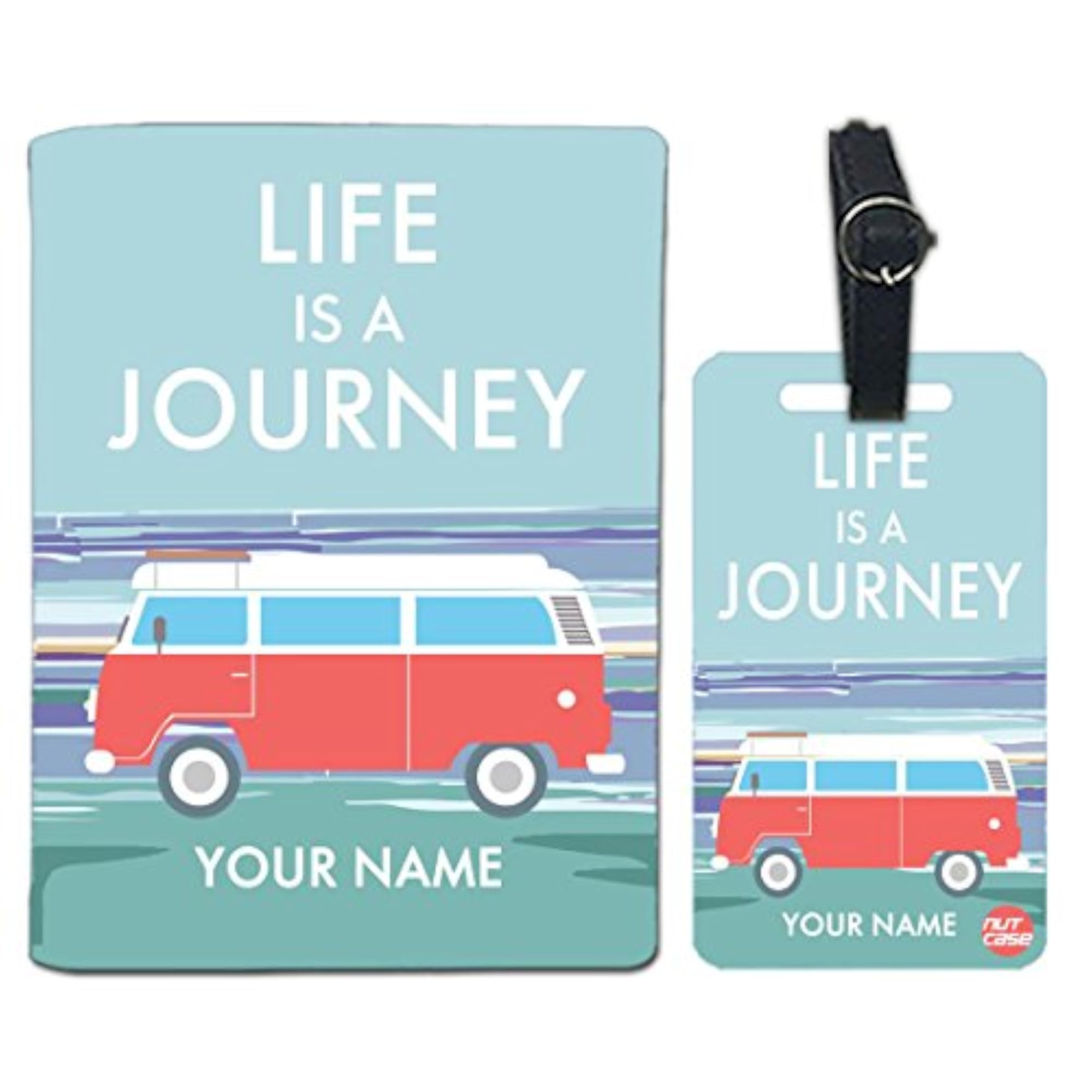 Personalized Passport Cover Holder Travel Wallet Case