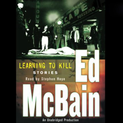 Learning To Kill Audiolibro Por Ed McBain arte de portada