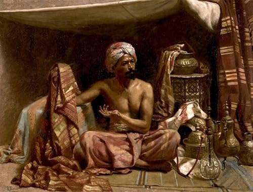 Impression sur toile d'art orientaliste pour illuminer votre chambre