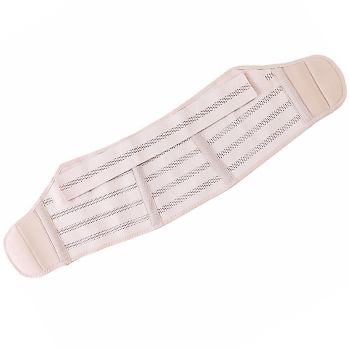 Maternity Support Belt Belly Band for Pregnancy Abdomen Support Band Fully Adjustable Breathable Waist Brace Skin Color M Size for Mid-pregnancy