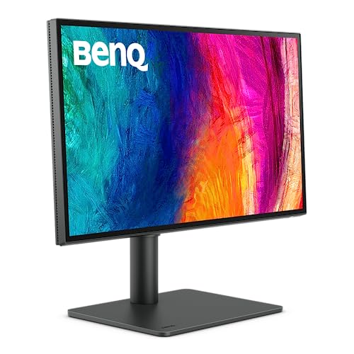 Benq Pd2506Q Mac-Ready Monitor 25" Qhd 1440P | 100% Rec.709 & Srgb,95% P3 | Ips | Deltae≤3 | Icc Sync | Uniformity | Aqcolor | Pantone | Ergonomic | Displayport | Usb-C(65W) | Usb Hub | Daisychain #TOP7