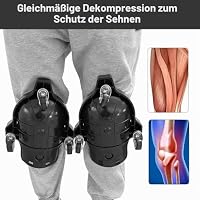 Knieschoner Arbeiten,Kneeblades Rollende Knieschützer,Kniekissen Arbeit,mit 3 Rollen,Knieschmerzen-Lindern,für Profis im Baugewerbe, Boden- und Fliesenleger,Garten- und Landschaftsbauer,1 Paar – Ansicht 2