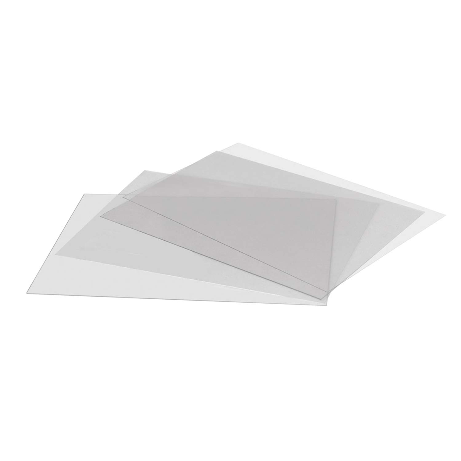 Pellicola Protettiva Antiriflesso | 2 Pezzi | per Espositori da Esterno/Formati a Scatto DIN A1 | Pellicola di Ricambio Spessore 0,4 mm | Pellicola per Espositore, Pellicola in Pet