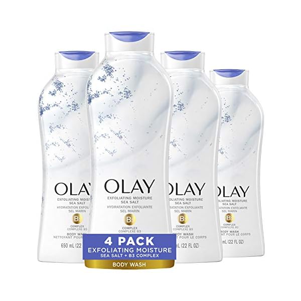 Olay-Daily-Exfoliating-with-Sea-Salts-Body-Wash-22-oz-4-Count Olay Daily Exfoliating with Sea Salts Body Wash, 22 oz, (4 Count)