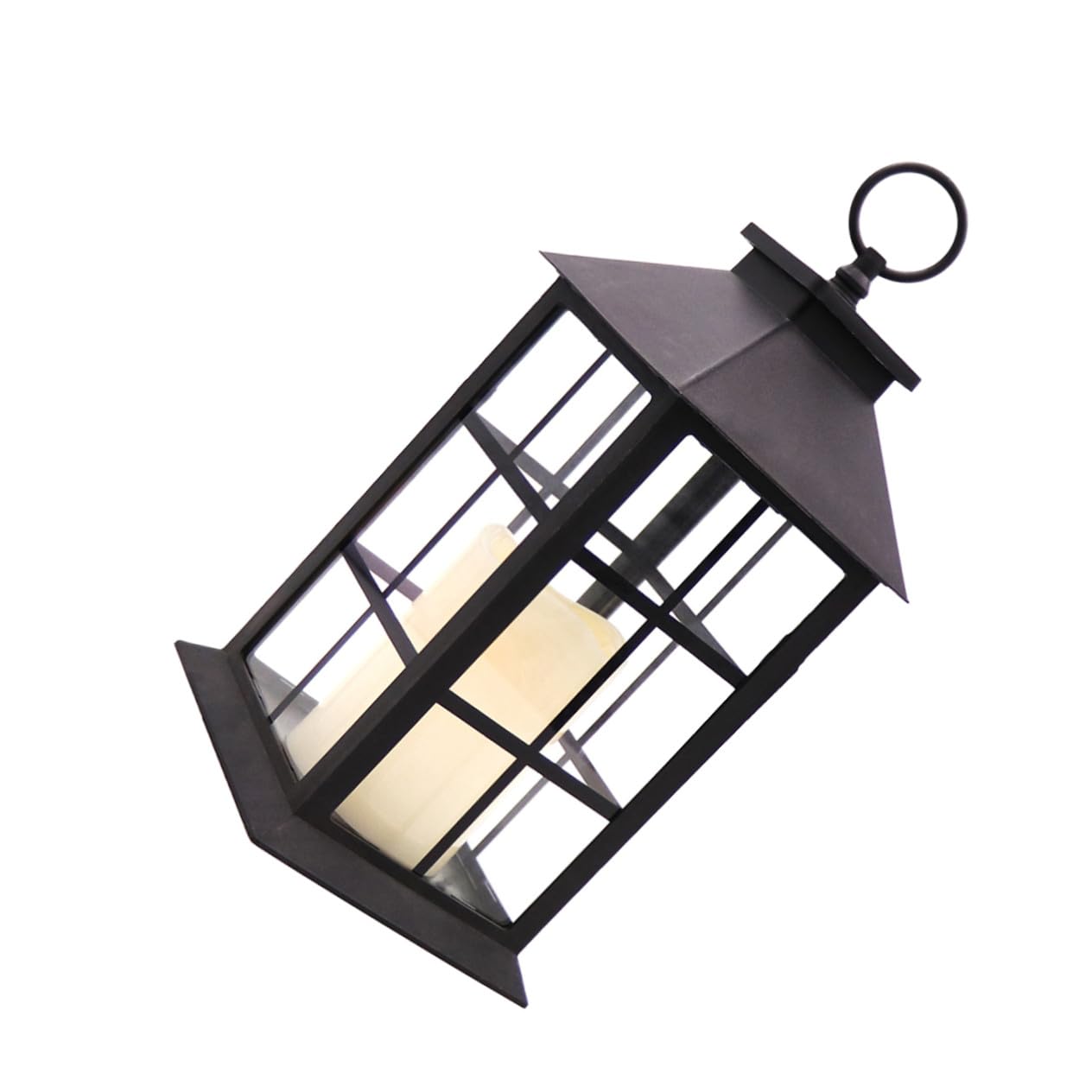 Linterna de vela electrónica WOONEKY para decoración de jardín y terrazas 8