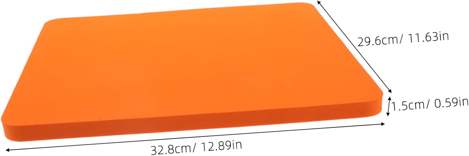 BESPORTBLE Reusable Testing Arts Breaking Taekwondo Board Martial Training, Orange Kick Practice Board with Consistent Breaking and Fragment Prevention for Schools