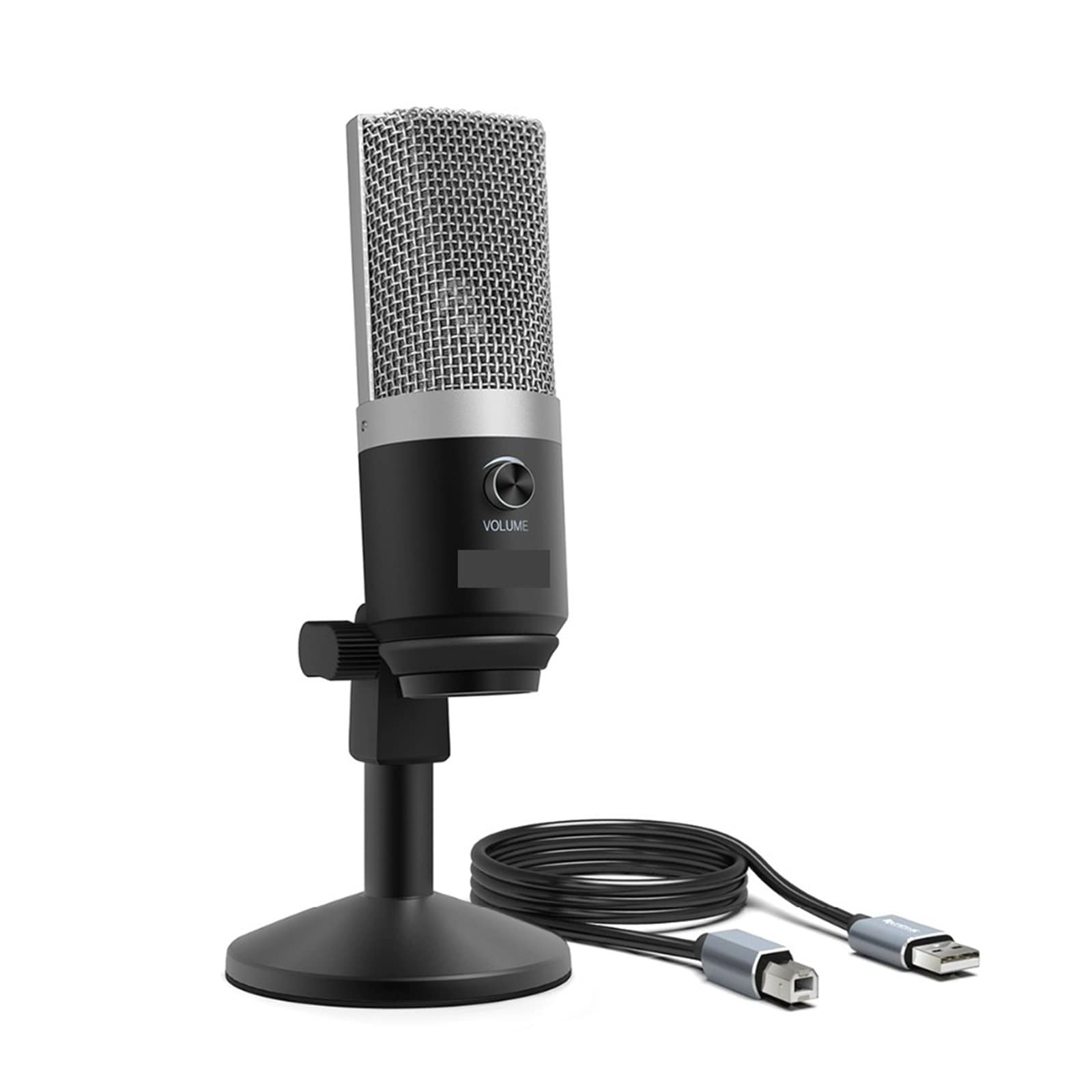 Microphone USB à condensateur 670-1 pour enregistrement pc et réunion Skype