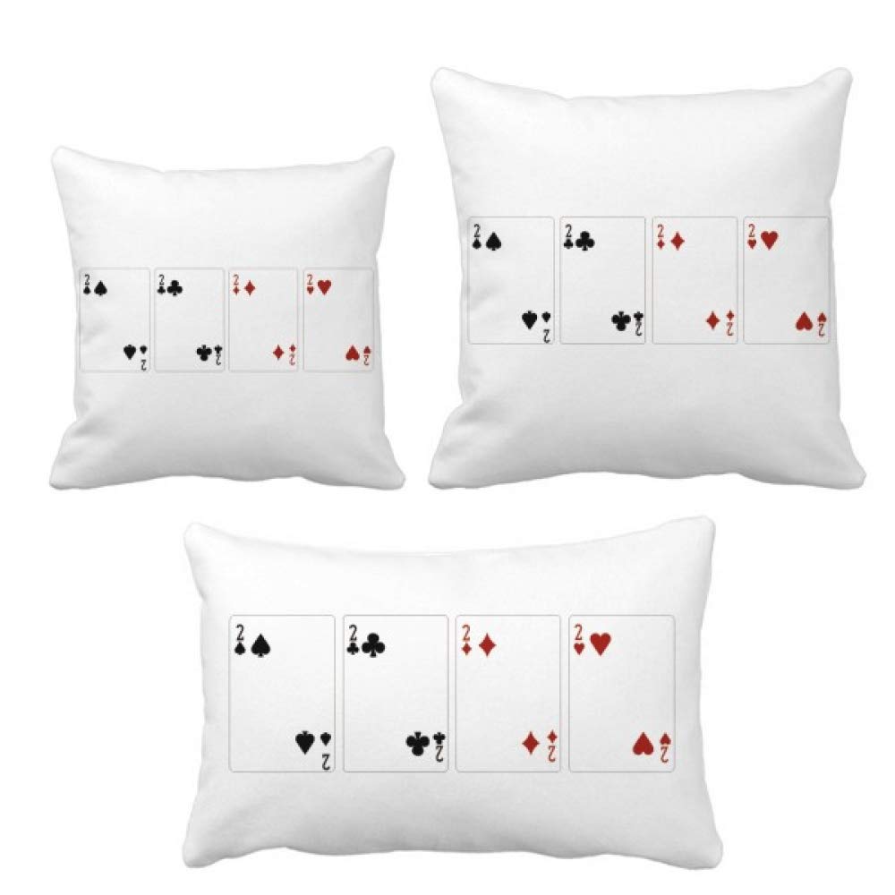 Housses de coussin cœur et bêche taies d'oreiller salon et chambre