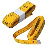 Soft Tape Measure Double Scale Measuring Tape Body Sewing Flexible Tailor Craft Vinyl Ruler for Weight Loss...