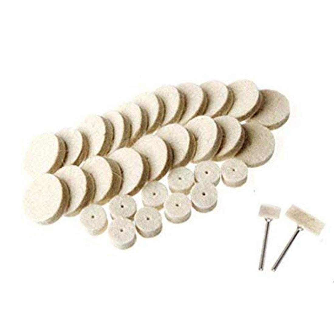 DIY Crafts Design No # 3, Pack of 30 Pcs, 30 Soft Felt Polishing Buffing Wheel Mop Pad 3Shank for (Design No # 3, Pack of 30 Pcs) (B07NJY3X4L) Amazon Price History, Amazon Price Tracker
