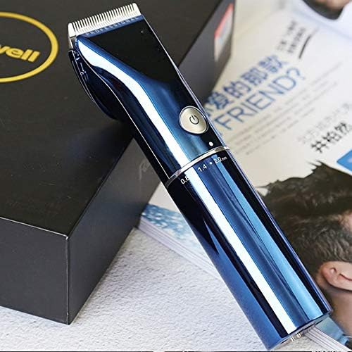 Professional Hair Clipper Rechargeable Trimmer Lithium Battery Alloy Blade Cutter Adjustable Comb -Tuning
