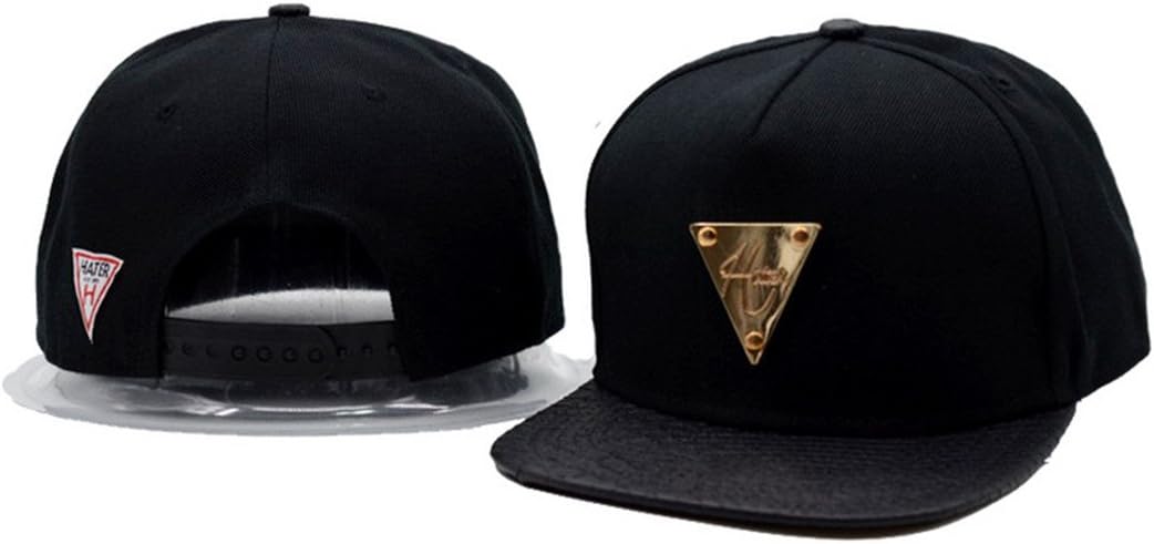 GaoSong Hater Adjustable Cap Mens Baseball Snapback Hats Black 4 One Size