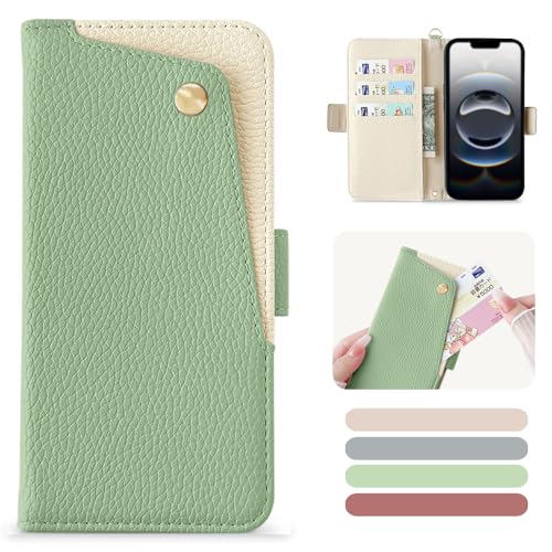 Kahper for iPhone 16e �P�[�X �蒠�^ ���� ��phone16e �P�[�X �蒠�^ ������� �X�}�z�P�[�X iPhone 16e ���z�^ �y�� �Ռ��z�� �㎿�Ȏ�G�� ���U�[ �S�ʕی� �C�菝�h�~ �h�o �A�C�t�H��16e �g�уJ�o�[ �}