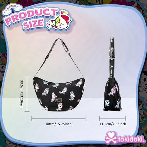 Tokidoki Official Licensed Shoulder Bag for Women Crossbody Bag Small Shoulder Handbags with Adjustable Strap2