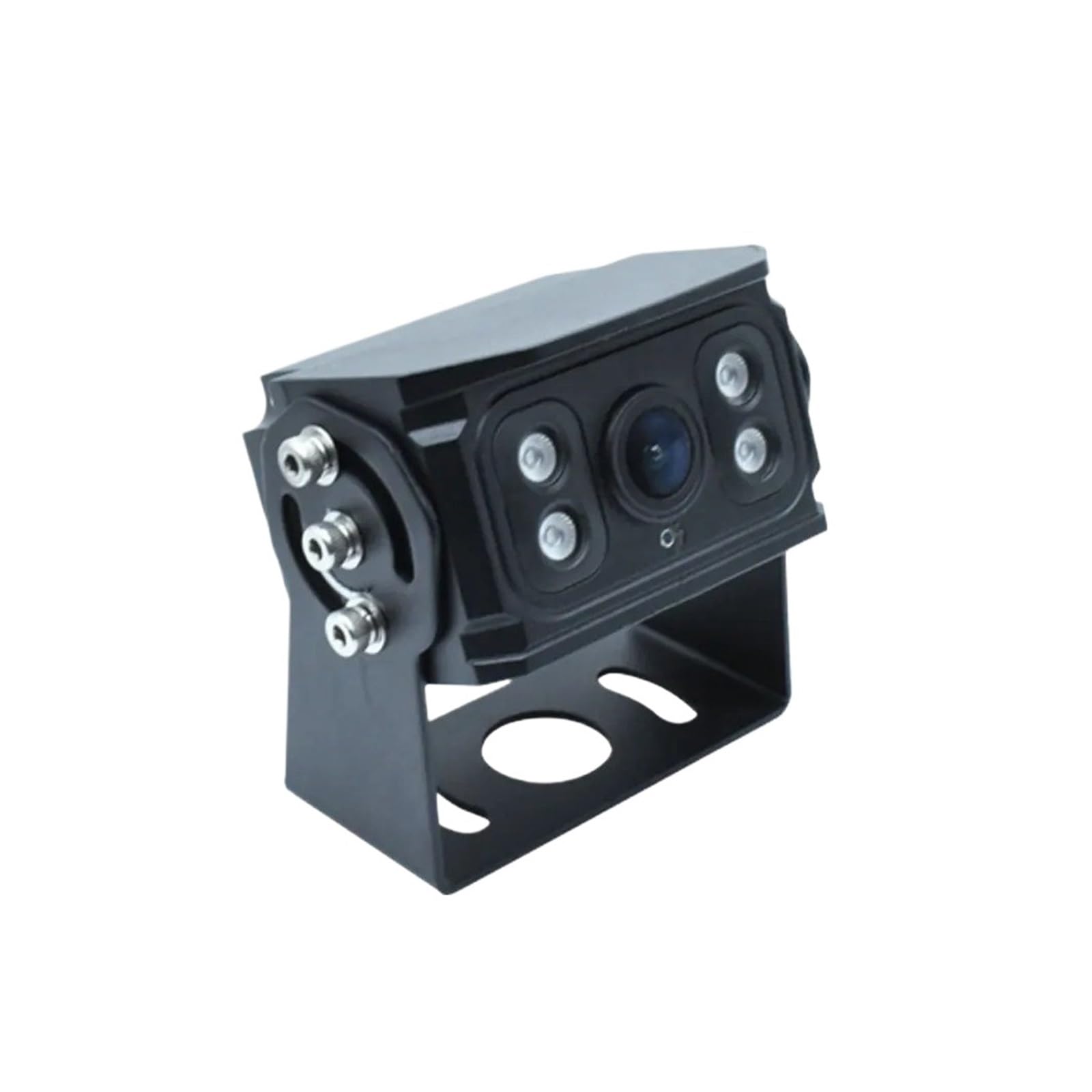 4 diody LED IR Night Vision HD 170° AHD 1080p samochodowa kamera cofania pasuje do przetworników samochodów ciężarowych, autobusów, przyczep, kamery cofania (AHD 1080P 15 m) (AHD 720P)