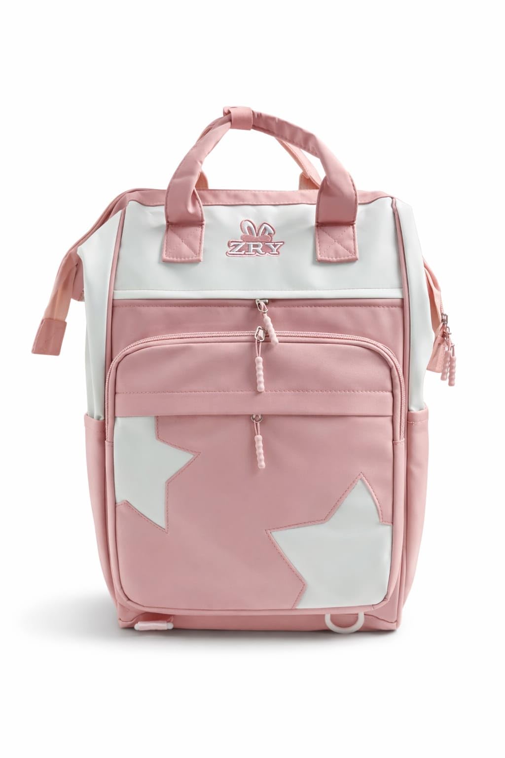 Baby Diaper Bag – Medium Size | Water-Resistant Oxford Cotton | 40x30x15cm | Lightweight & Durable | Multi-Pocket Baby Essentials Organizer 500g Stylish Maternity Travel Bag-image-17