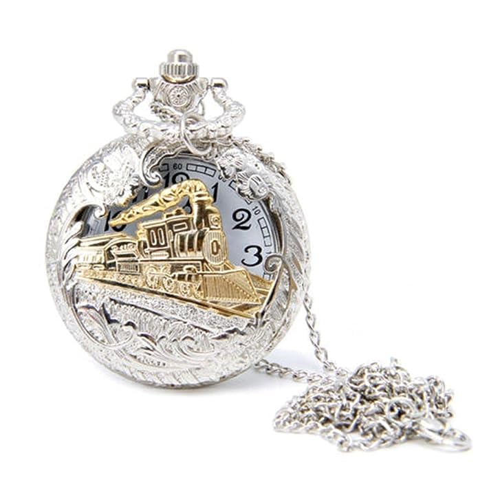 Yellow Chimes Pendant for Men and Boys Silver Men Pendant Pocket Watch Pendant with Chain Dual Purpose Stainless Steel Clock for Men | Birthday Gift for Boys & Men Anniversary Gift for Husband. (B0CVFSTZD6) Amazon Price History, Amazon Price Tracker